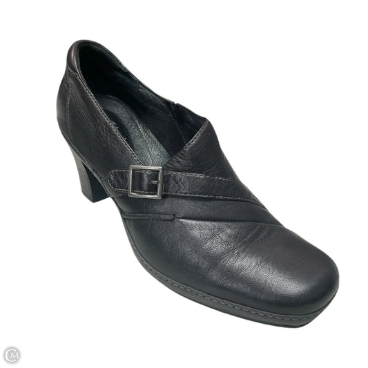 Shoes Heels Block By Clarks In Black, Size: 8