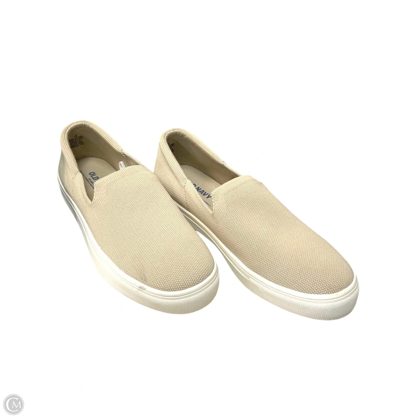 Shoes Sneakers By Old Navy In Cream, Size: 8