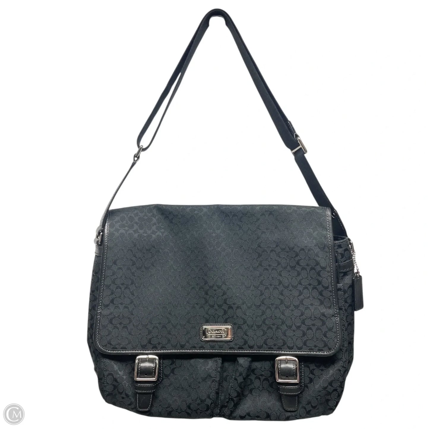 Crossbody Messenger Designer By Coach, Size: Large