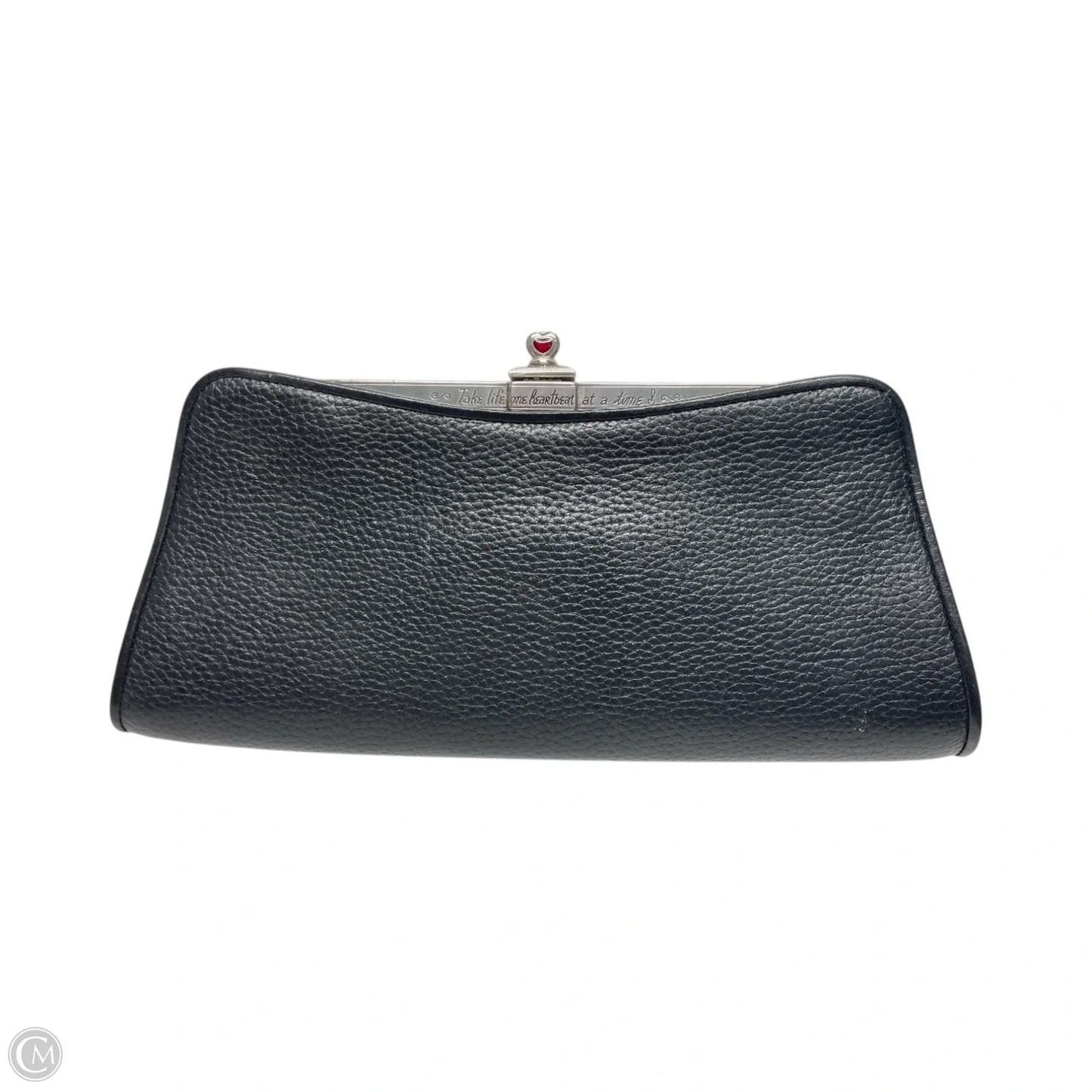 Clutch Leather By Brighton, Size: Medium