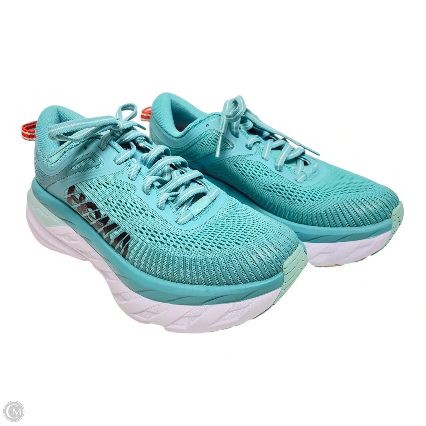 Shoes Athletic By Hoka In Aqua, Size: 5