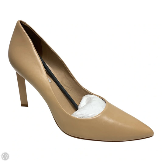 Shoes Heels Stiletto By Saks Fifth Avenue In Tan, Size: 9