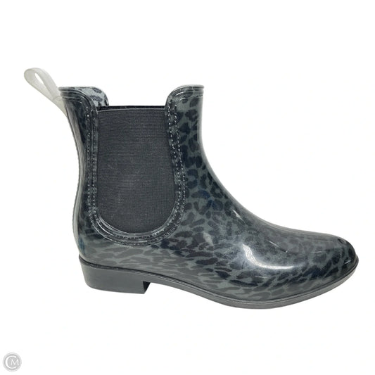 Boots Rain By Inc In Animal Print, Size: 8