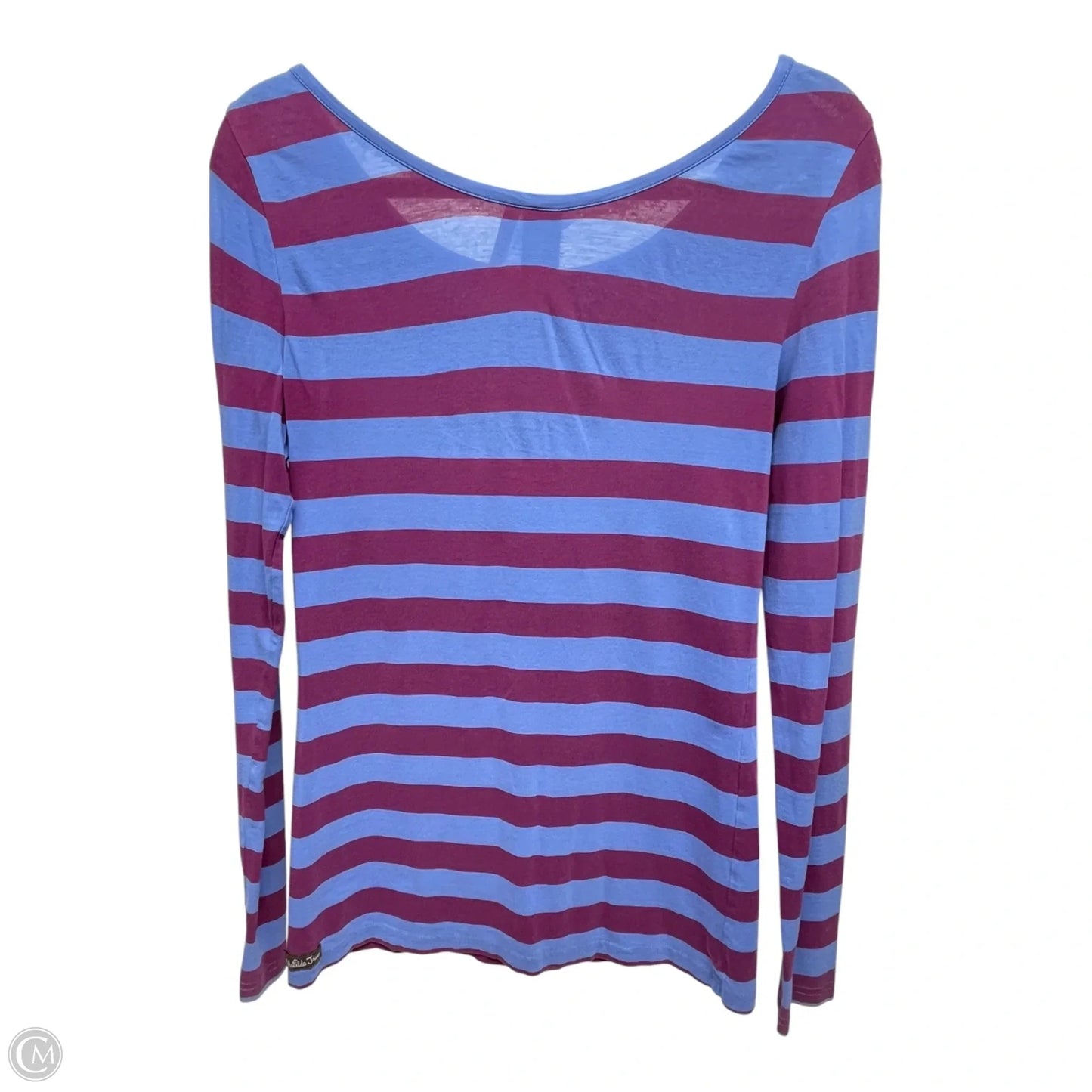 Top Long Sleeve By Matilda Jane In Striped Pattern, Size: S