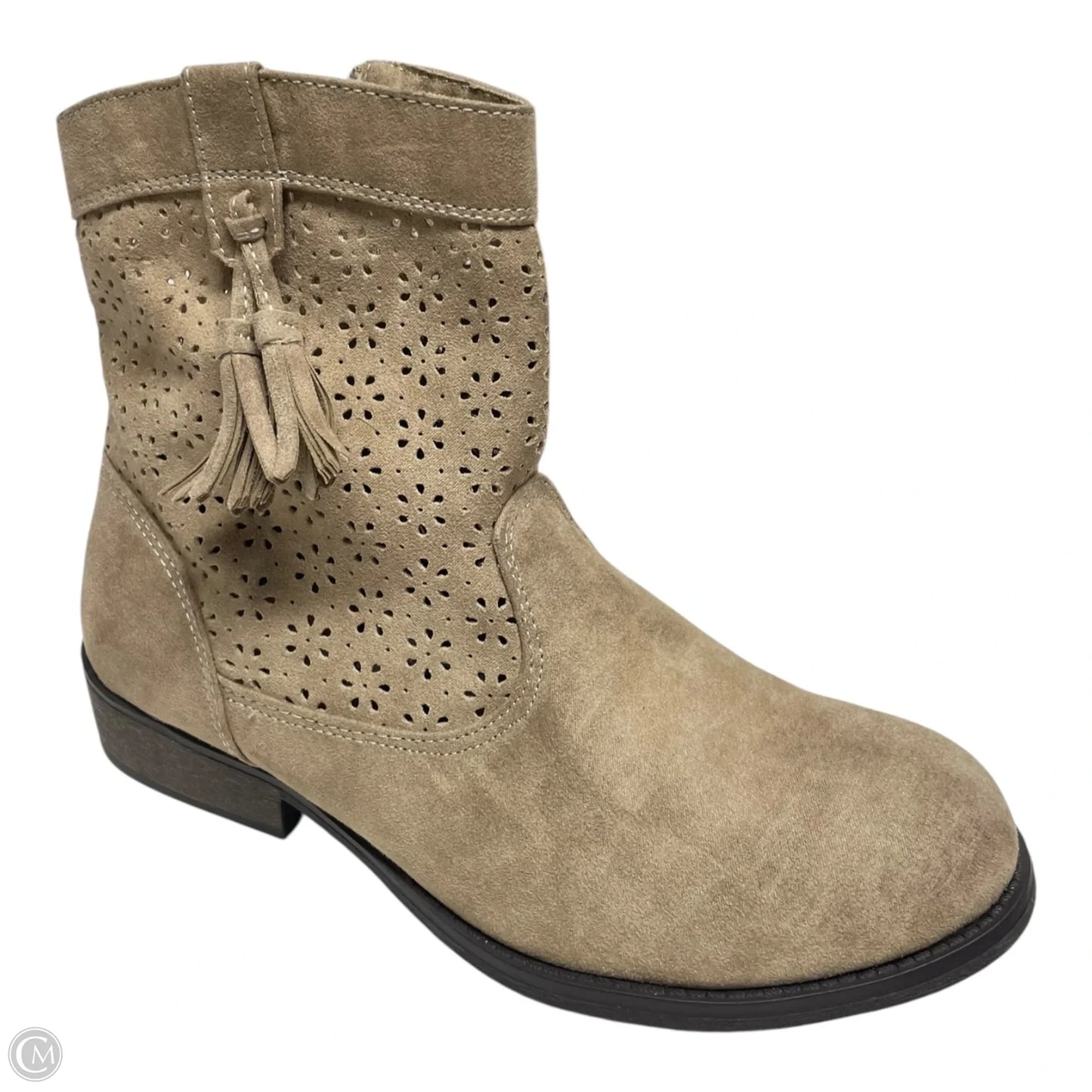 Boots Ankle Flats By Sonoma In Tan, Size: 5