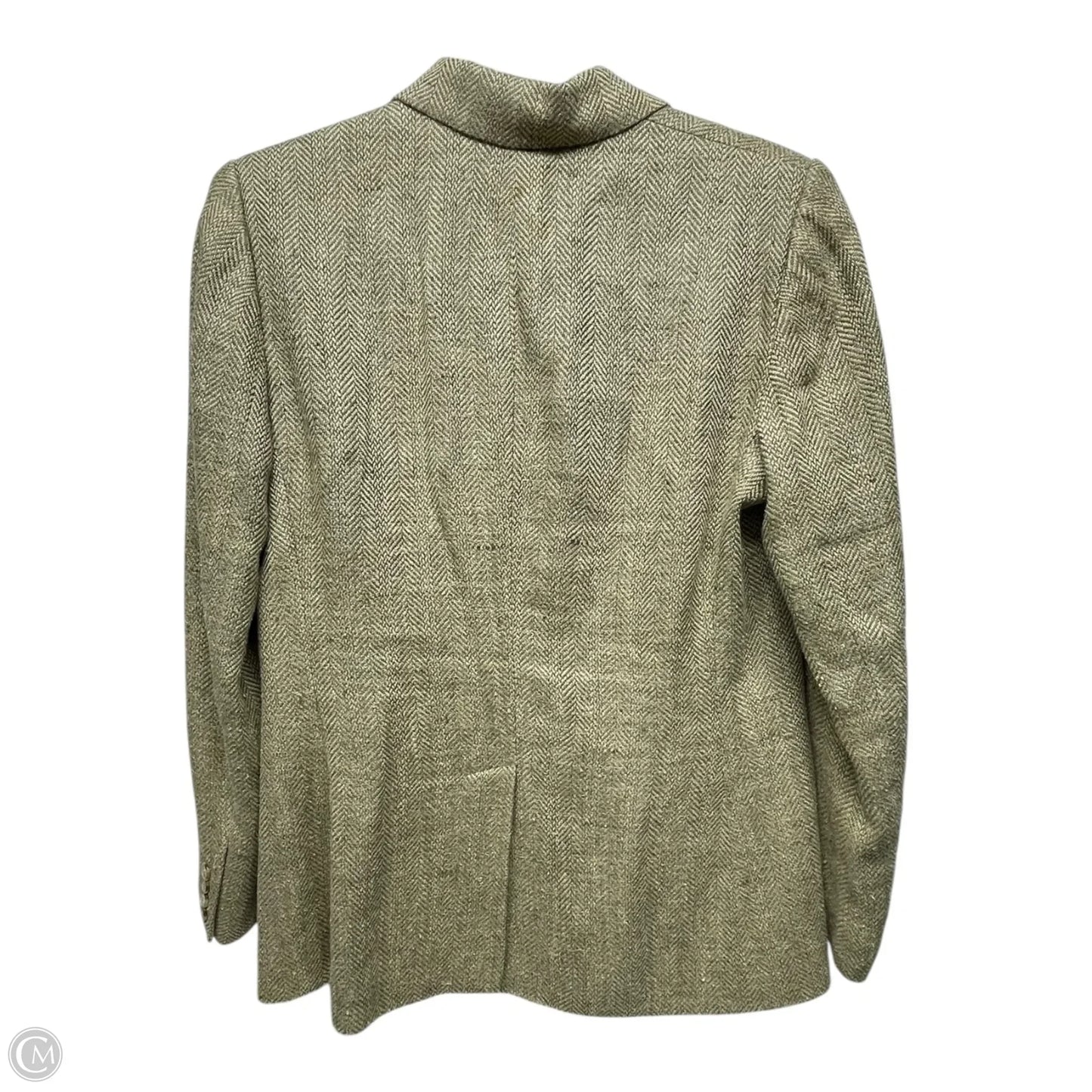 Blazer By Lauren By Ralph Lauren In Tan, Size: 10p
