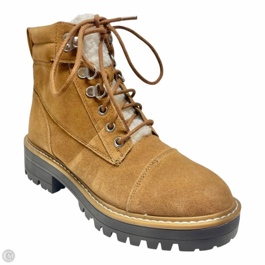 Boots Snow By Time And Tru In Brown & Cream, Size: 6