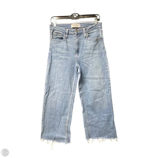 Jeans Flared By Just Black In Blue, Size: 4