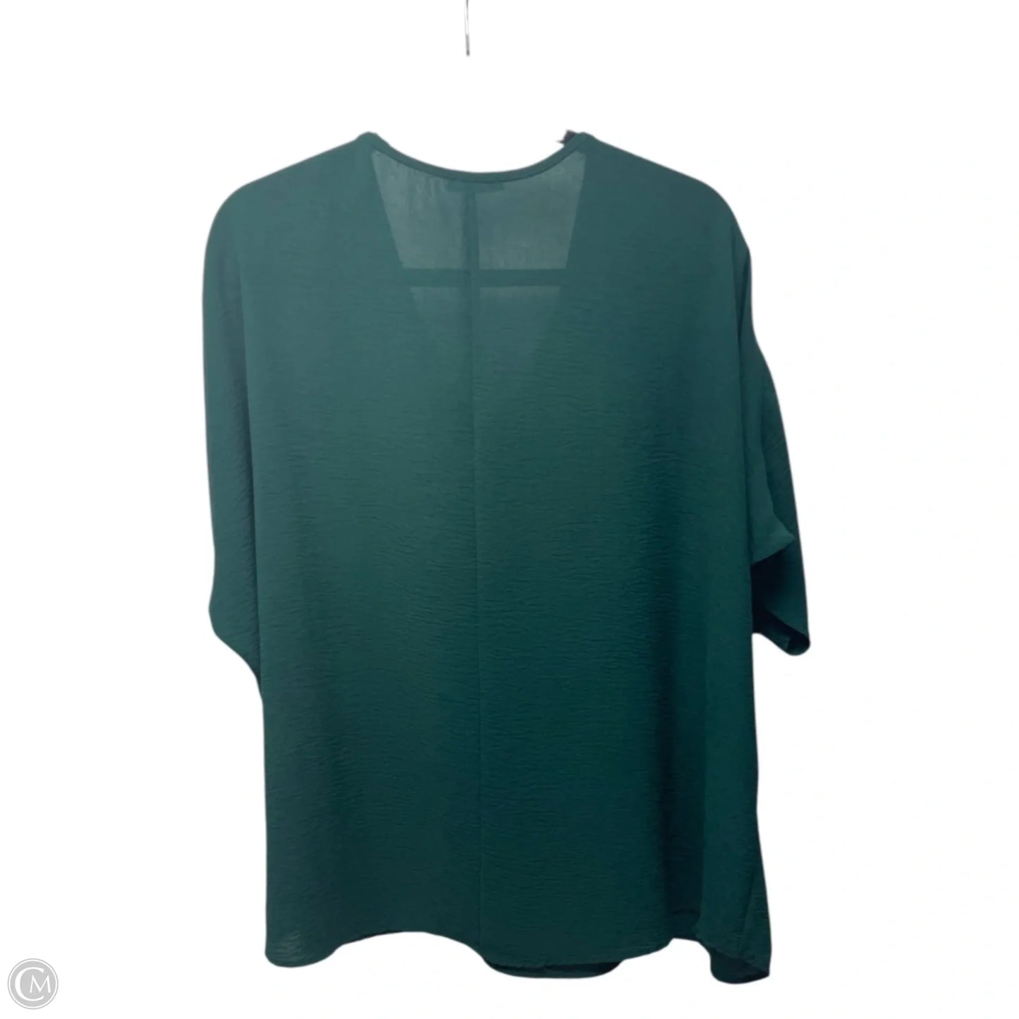 Top Short Sleeve By Jodifl In Green, Size: 2x