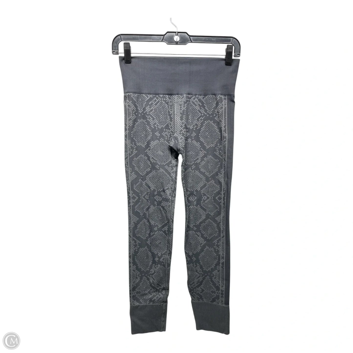 Athletic Leggings By Lululemon In Grey, Size: S