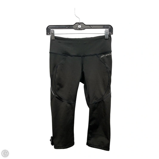 Athletic Leggings Capris By Brooks In Black, Size: S