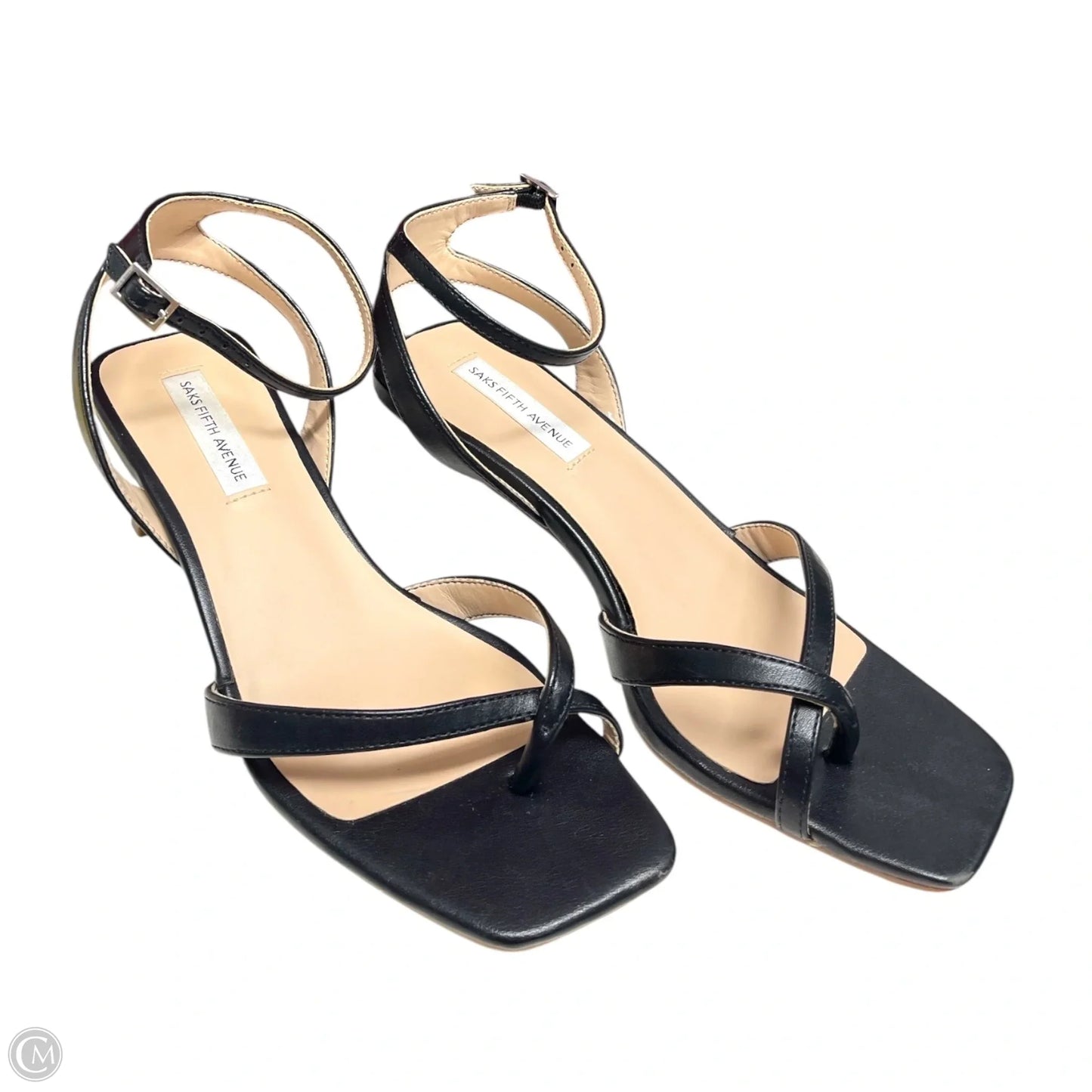Shoes Heels Block By Saks Fifth Avenue In Black, Size: 6.5