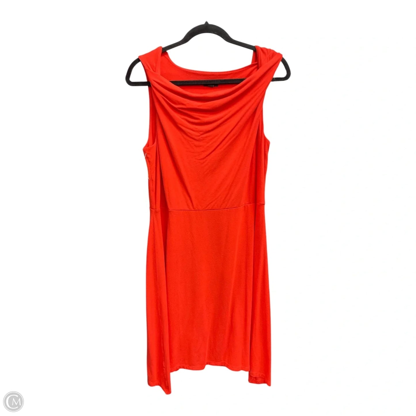 Dress Casual Short By Ann Taylor In Orange, Size: L