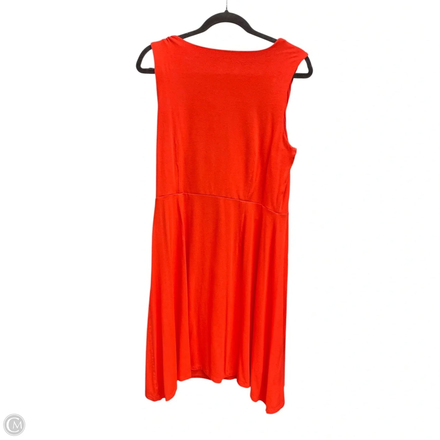 Dress Casual Short By Ann Taylor In Orange, Size: L