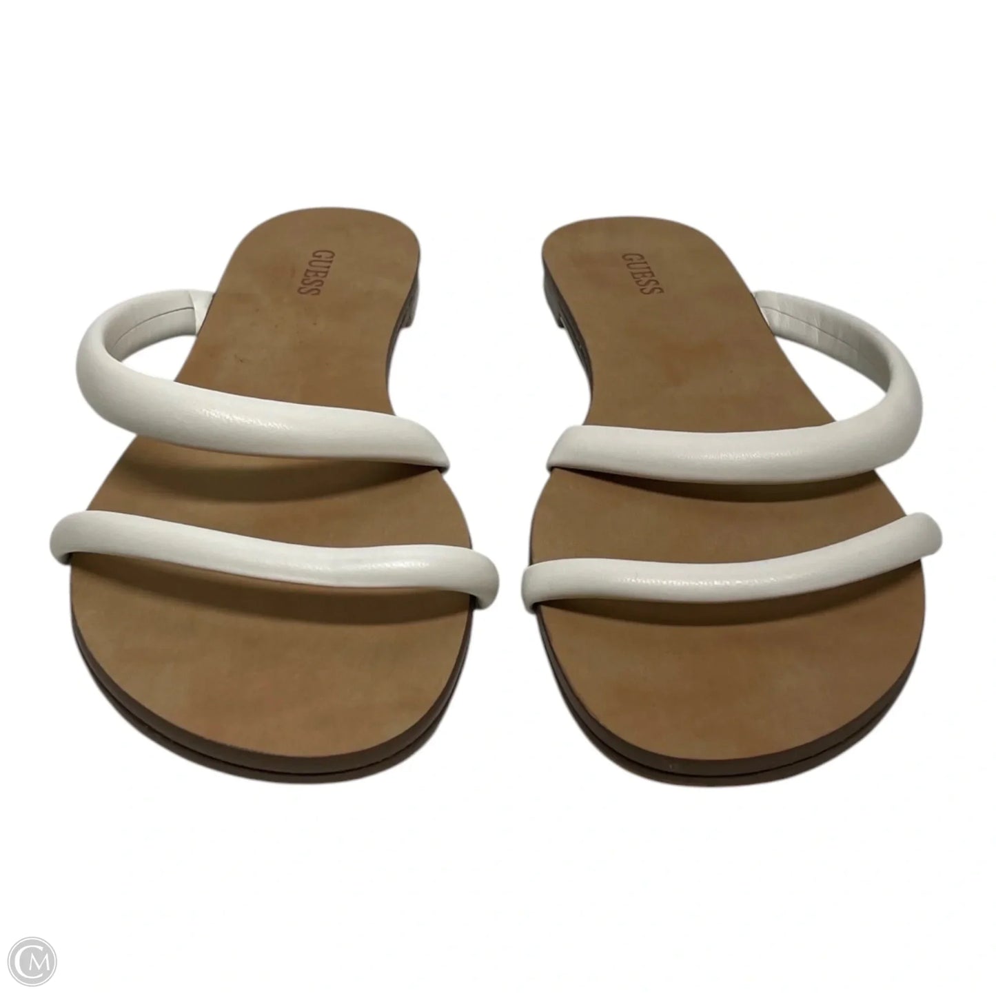 Sandals Flats By Guess In White, Size: 8