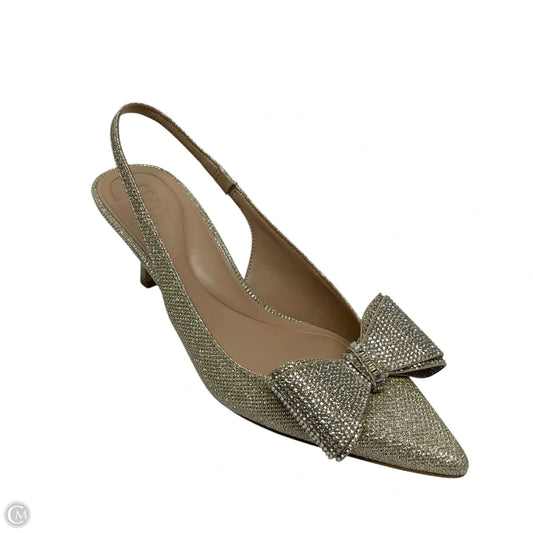 Shoes Heels Stiletto By Inc In Gold, Size: 8.5