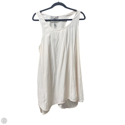 Top Sleeveless By Lola & Sophie In Cream, Size: Xl