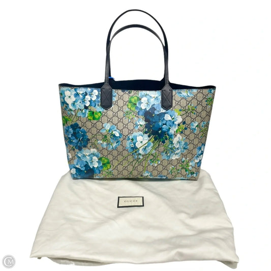 Tote Luxury Designer By Gucci, Size: Medium