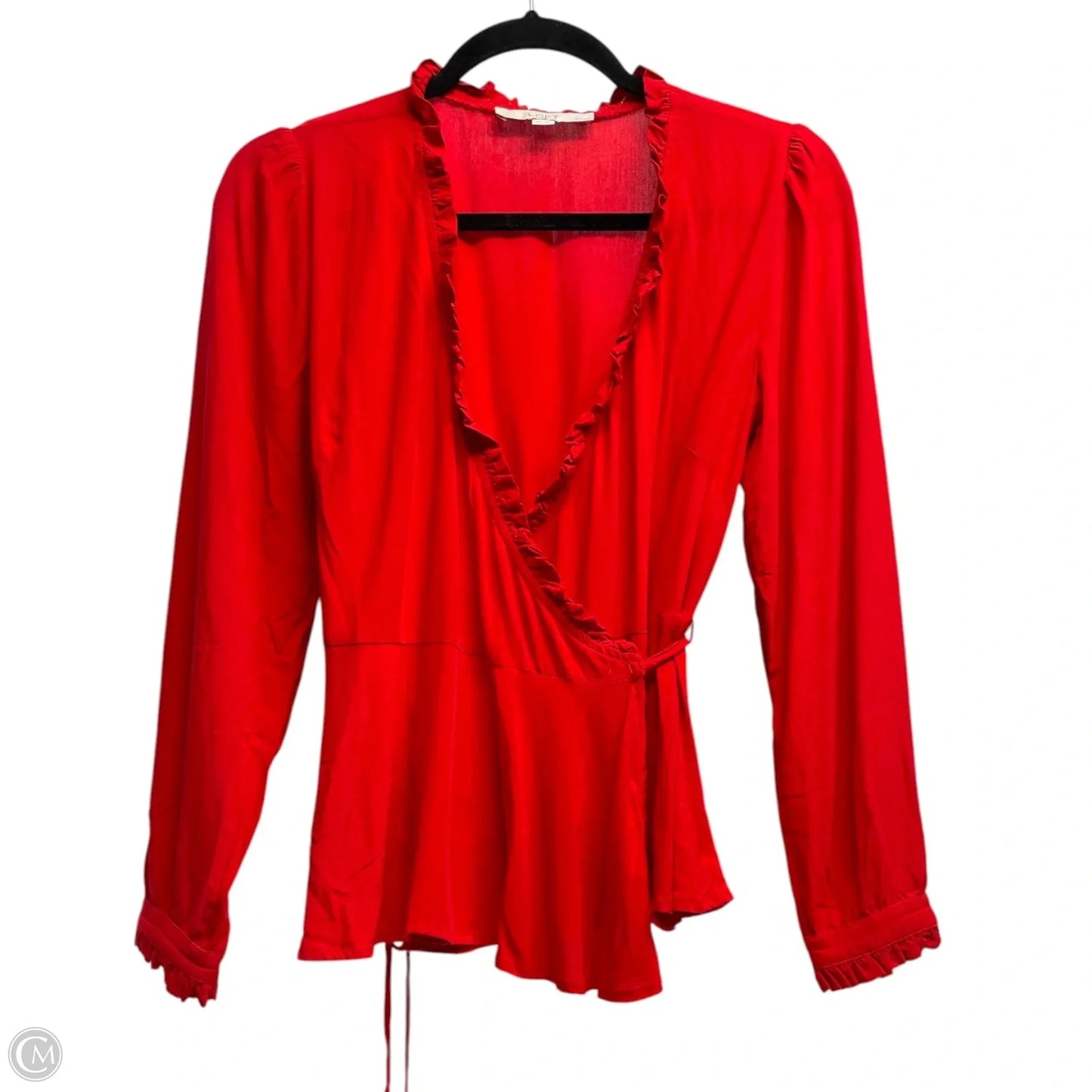 Top Long Sleeve By Loft In Red, Size: Xs