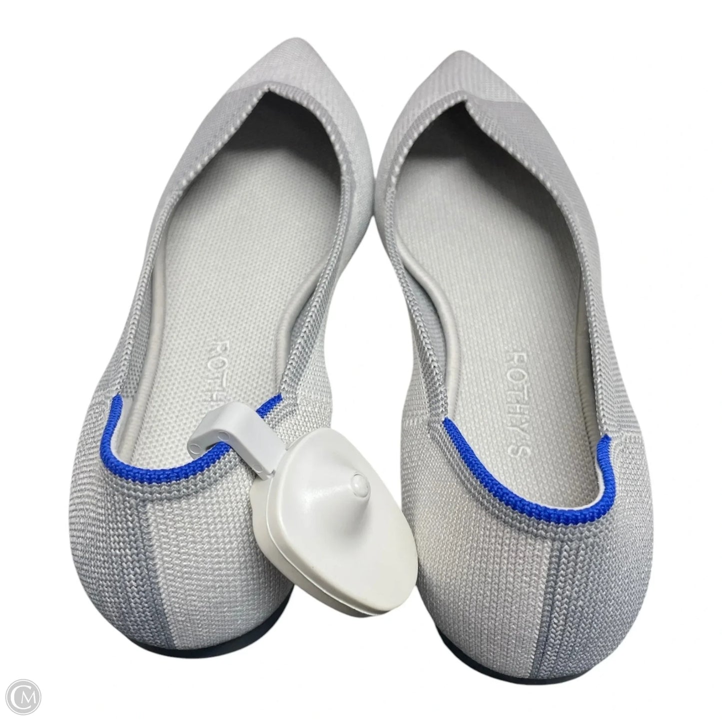 Shoes Flats By Rothys In Grey, Size: 10.5