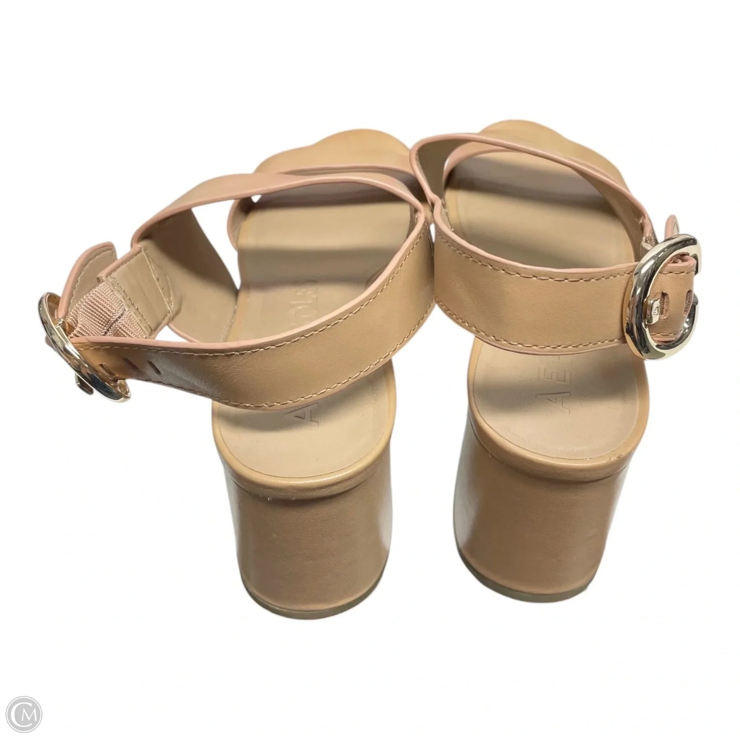 Shoes Heels Platform By Aeropostale In Tan, Size: 9.5
