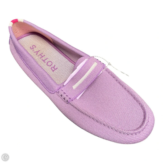 Shoes Flats By Rothys In Purple, Size: 10.5