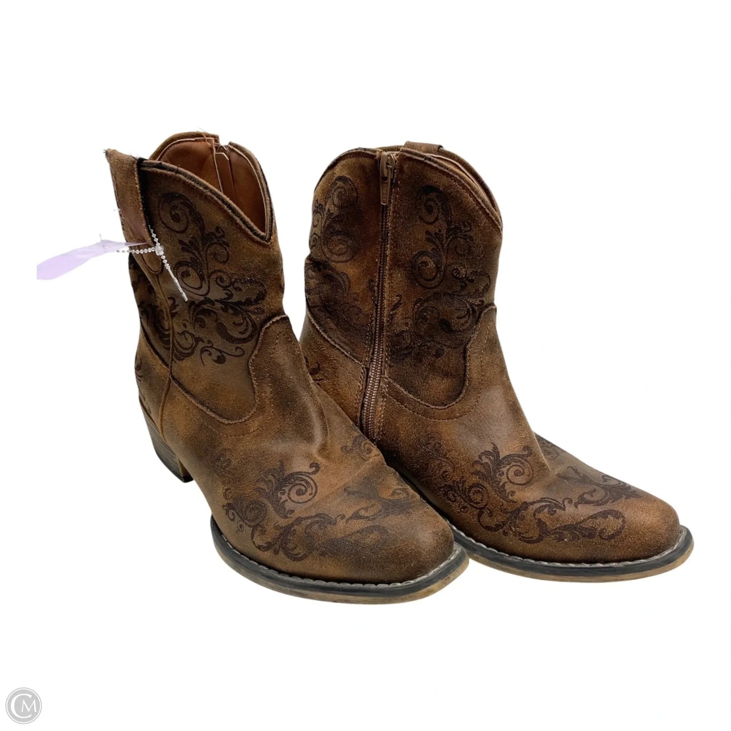 Boots Western By Roper In Brown, Size: 6.5
