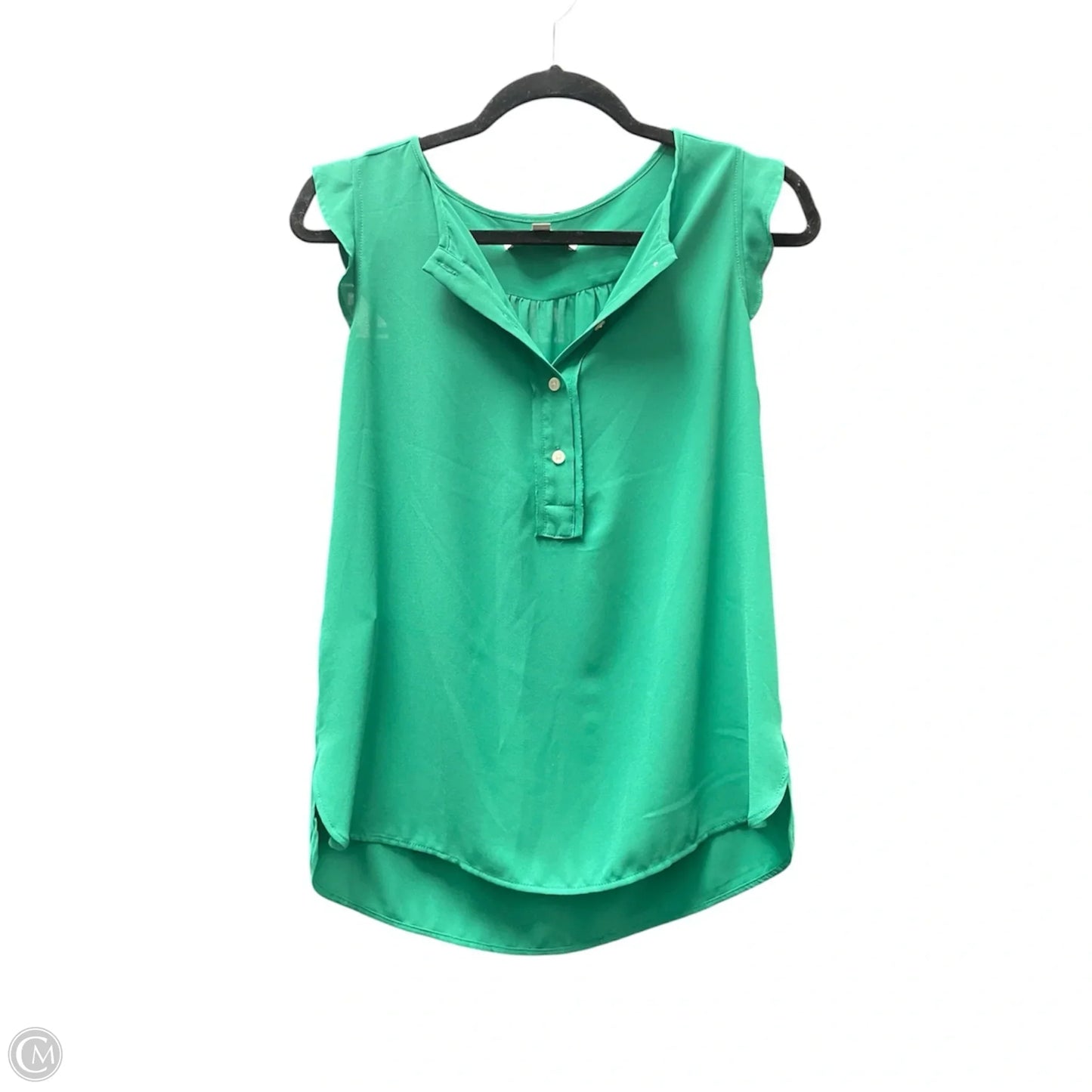 Top Short Sleeve By Loft In Green, Size: Xs