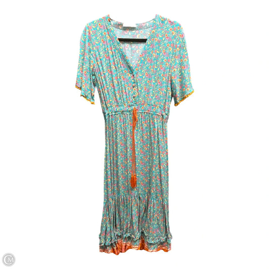 Dress Casual Maxi By R.Vivimos In Floral Print, Size: S