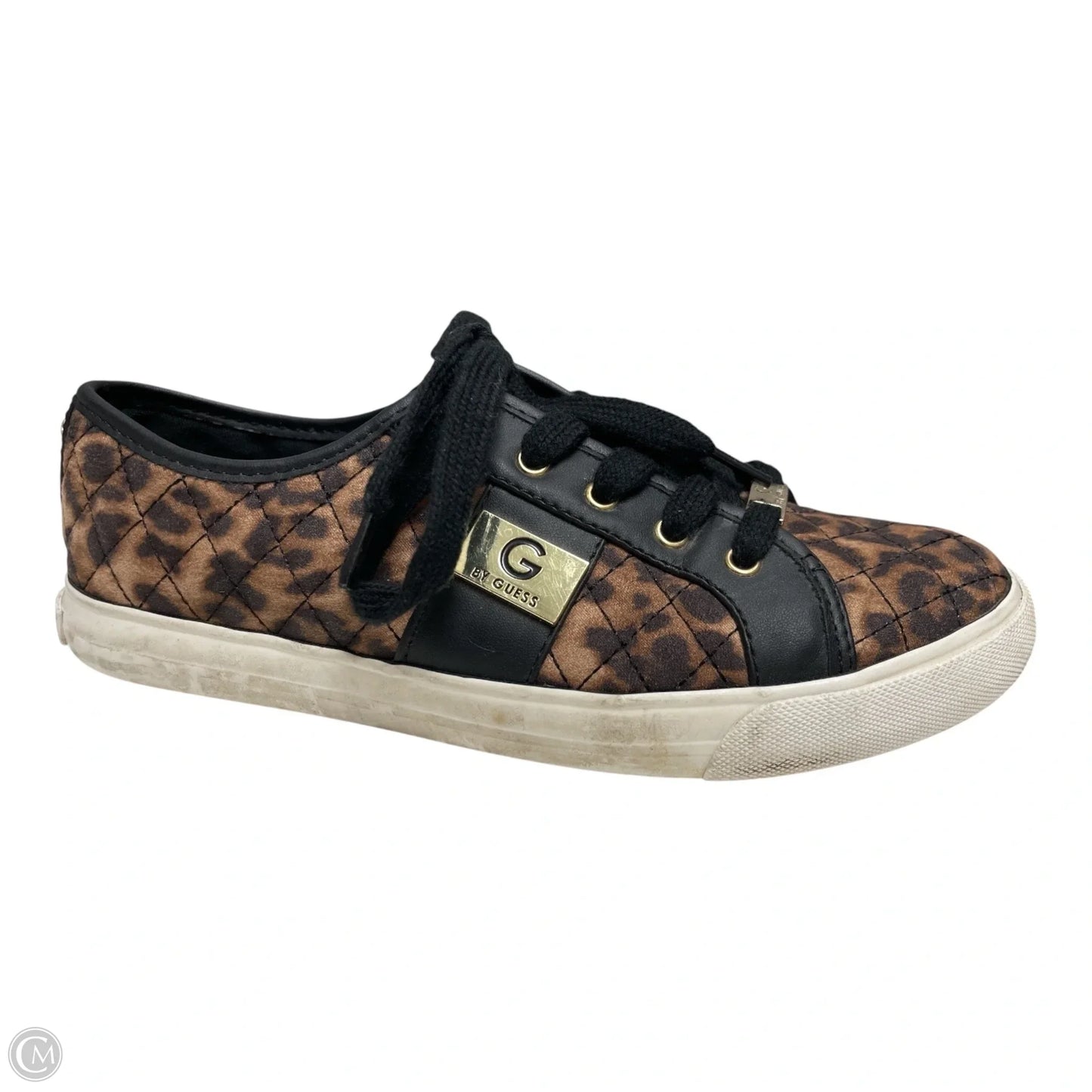 Shoes Athletic By Guess In Animal Print, Size: 8.5