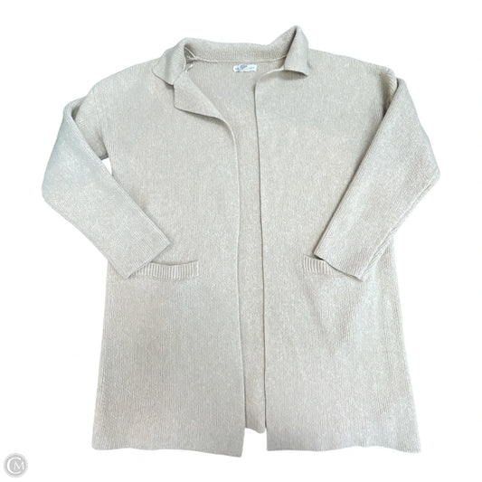 Cardigan By Happily Grey In Tan, Size: Xl