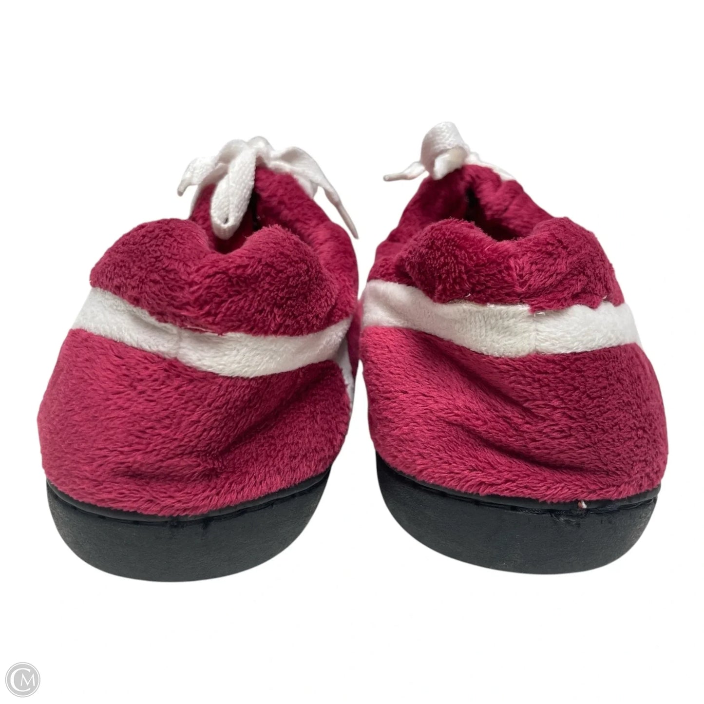 Slippers By Comfy Feet In Red & White, Size: 7.5