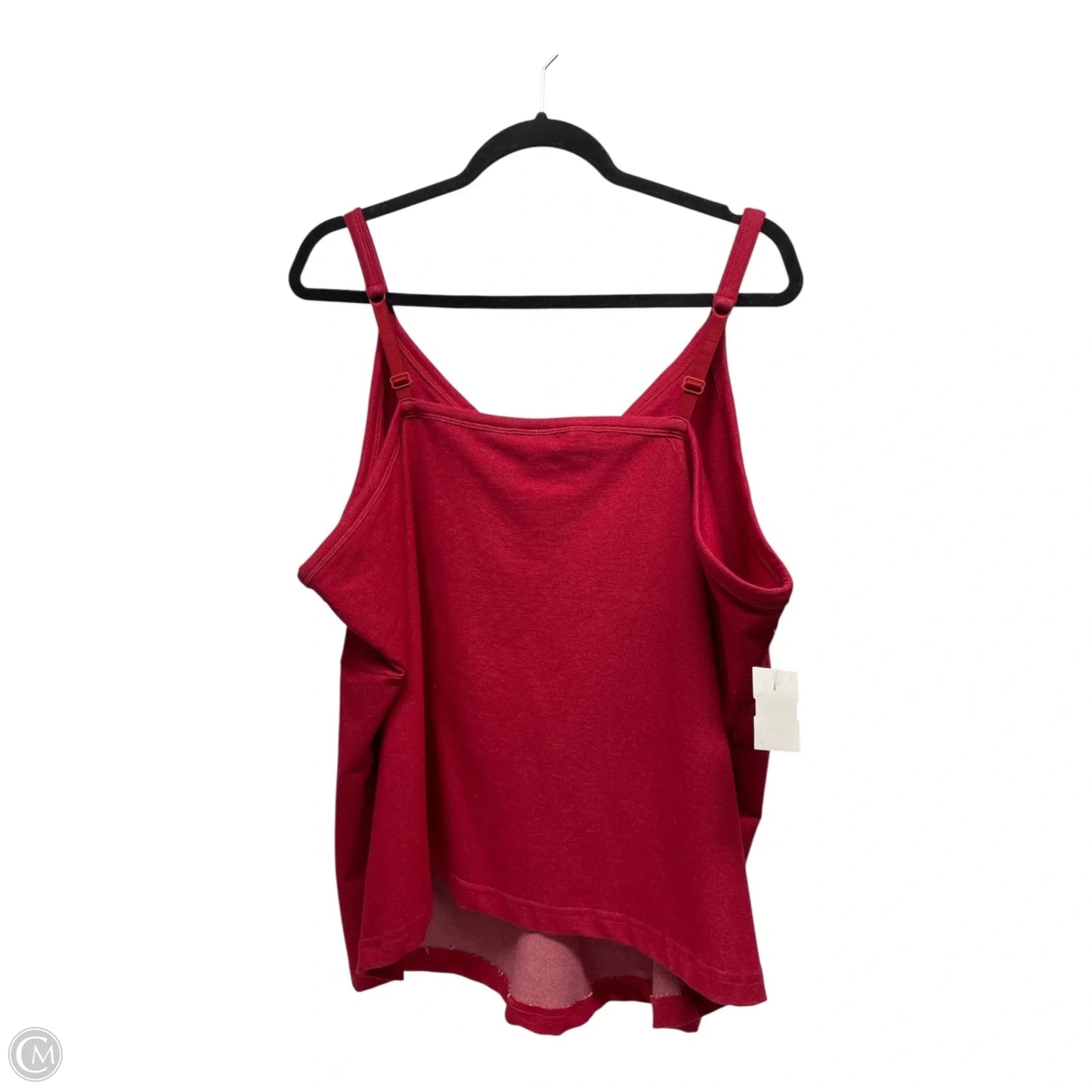 Tank Top By Faded Glory In Red, Size: 4x