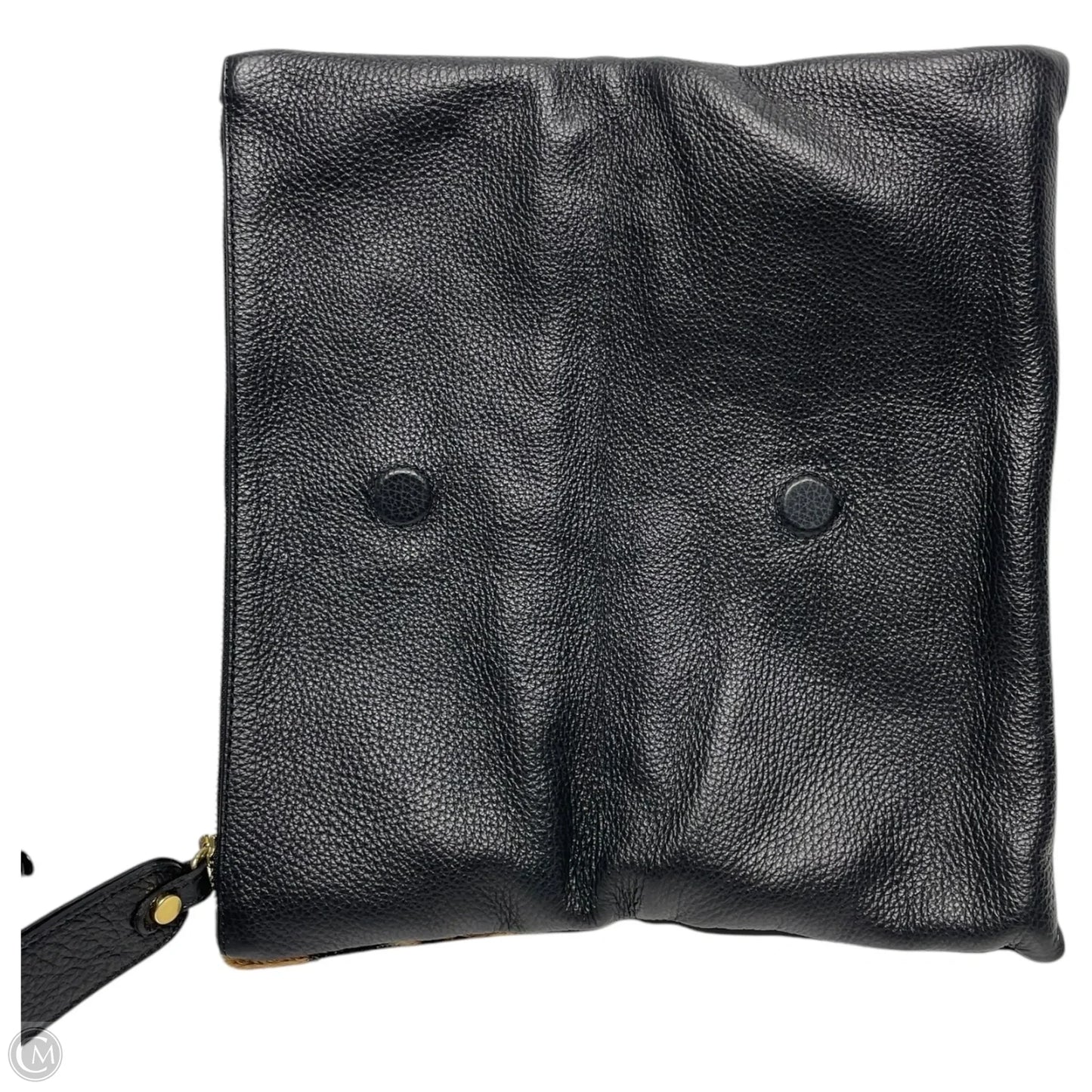 Clutch Leather By Victoria Napoli, Size: Large