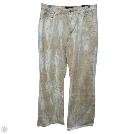 Jeans Boot Cut By Fashion Nova In Tie Dye Print, Size: M