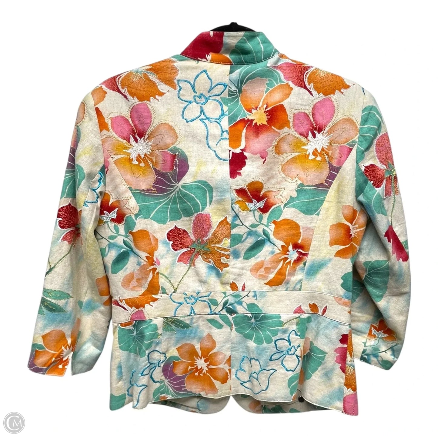 Jacket Other By Coldwater Creek In Floral Print, Size: 6