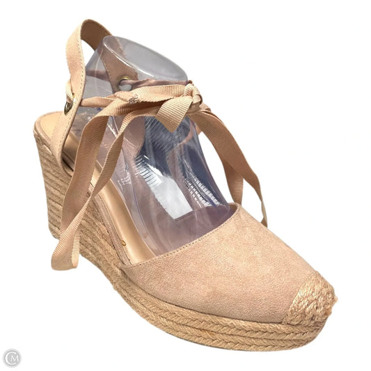 Shoes Heels Wedge By Inc In Tan, Size: 11