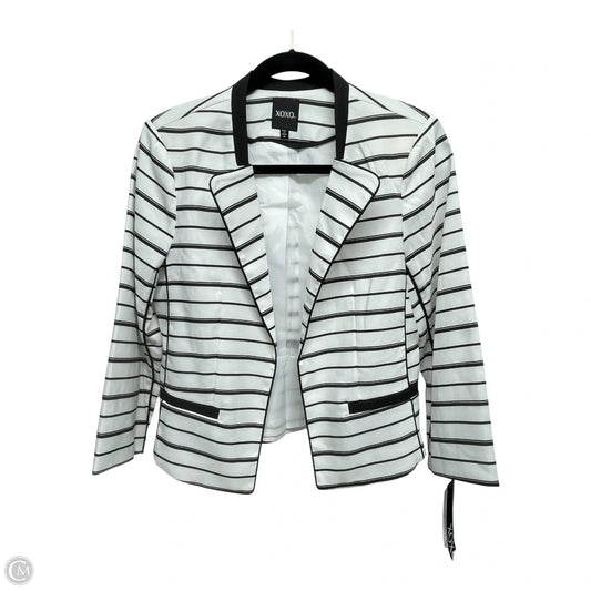 Blazer By Xoxo In Black & White, Size: M