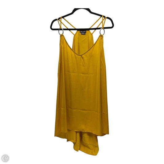 Blouse Sleeveless By City Chic In Yellow, Size: 3x