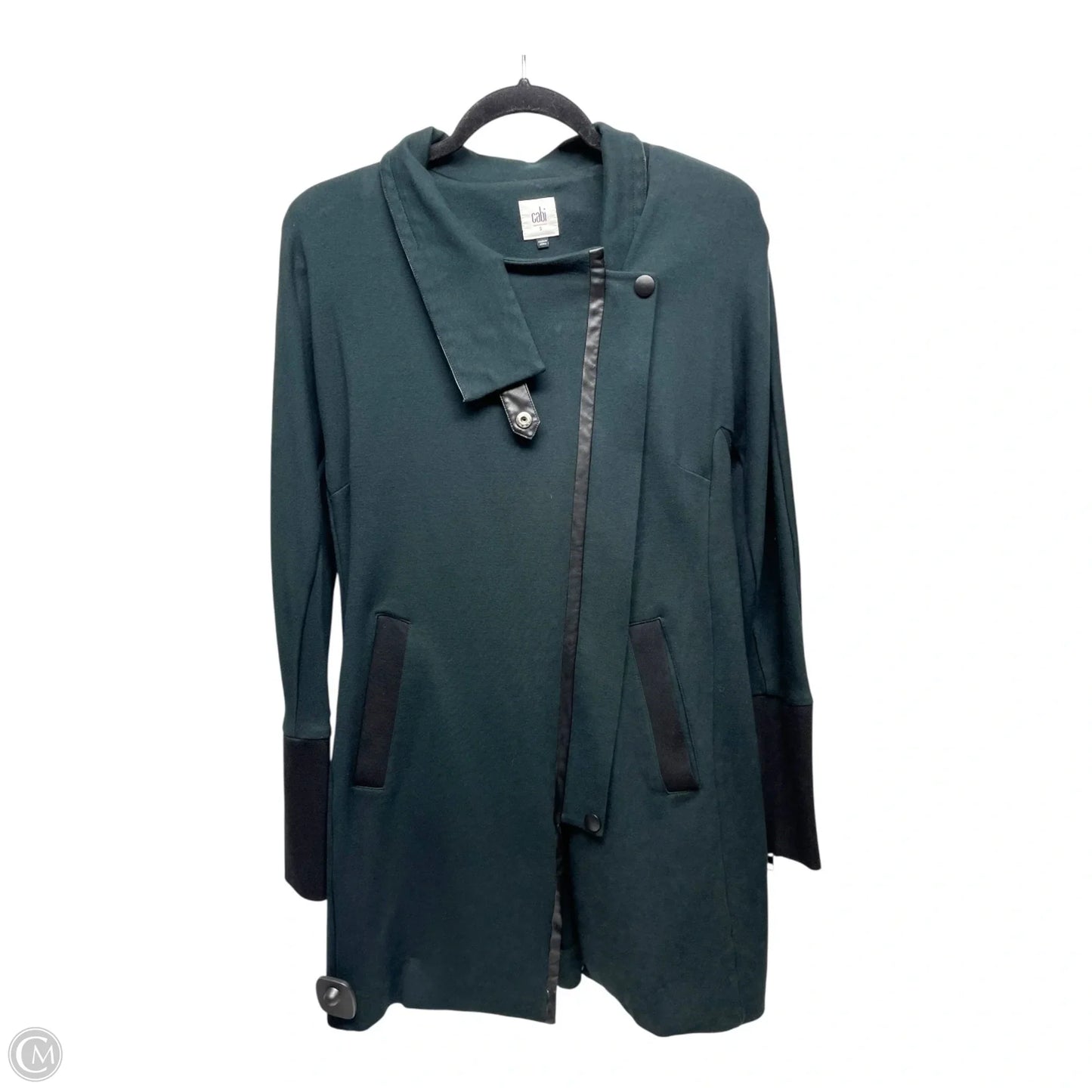 Jacket Other By Cabi In Black & Green, Size: S