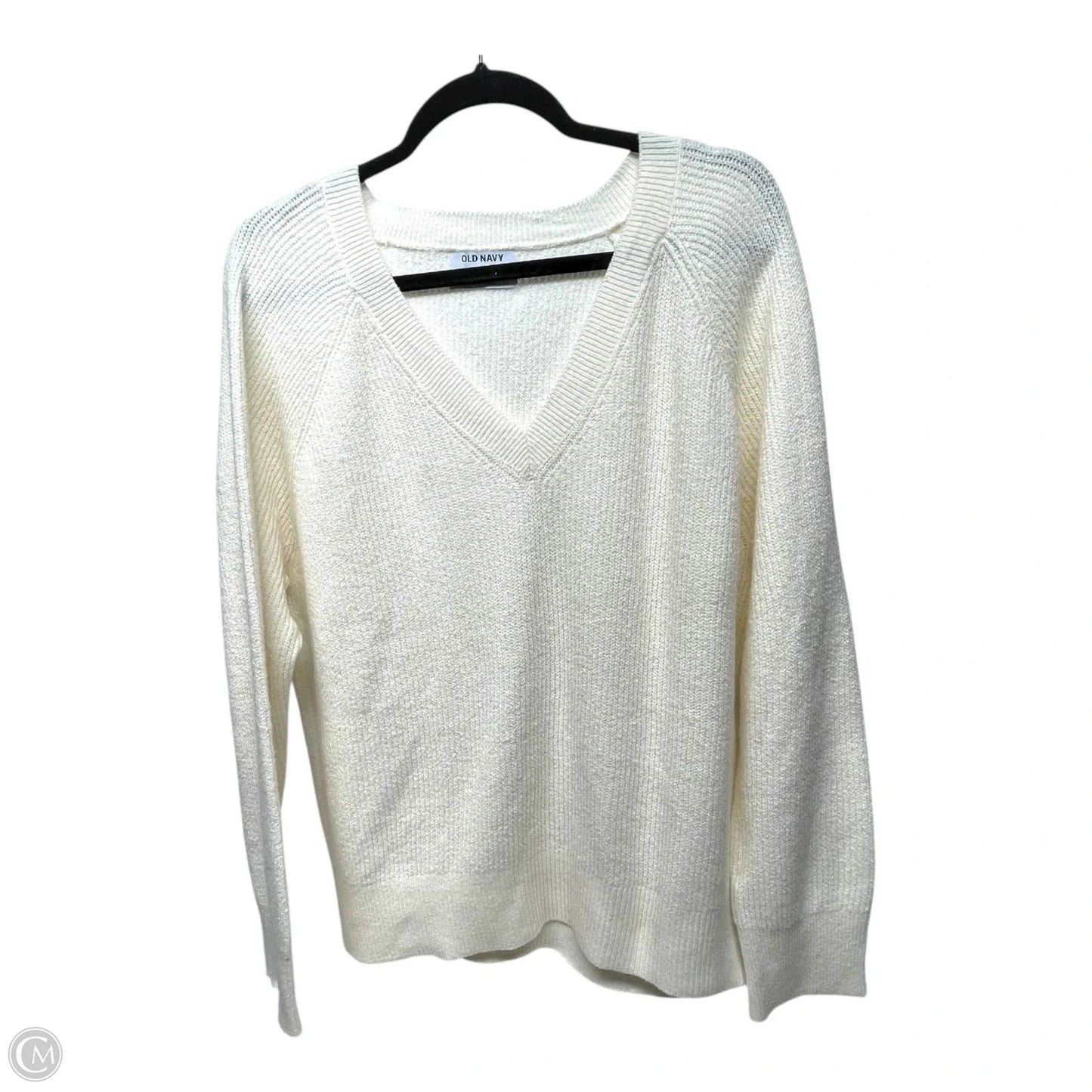 Sweater By Old Navy In Cream, Size: L