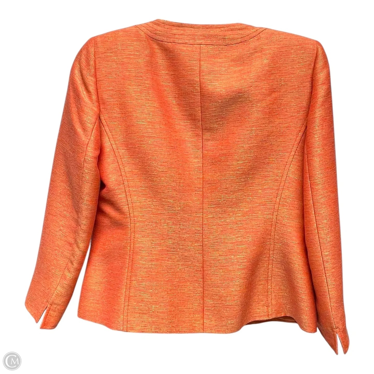 Blazer By Kasper In Orange, Size: 4p