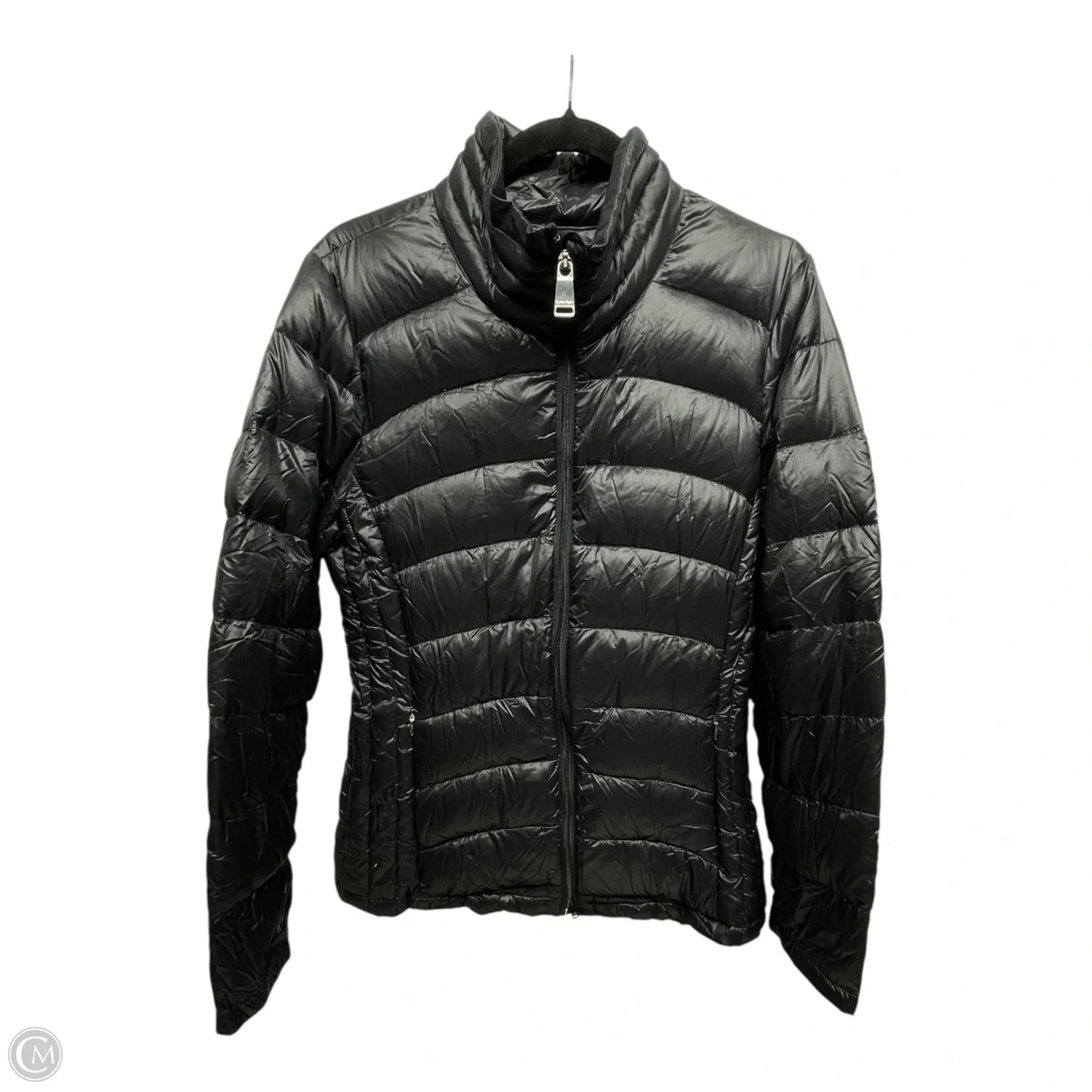 Coat Puffer & Quilted By Calvin Klein In Black, Size: M