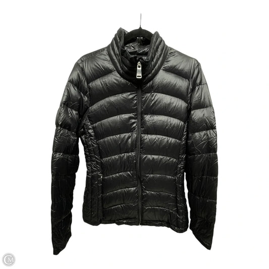 Coat Puffer & Quilted By Calvin Klein In Black, Size: M