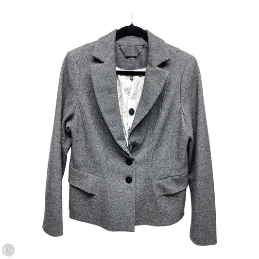 Blazer By White House Black Market In Black & Grey, Size: 12