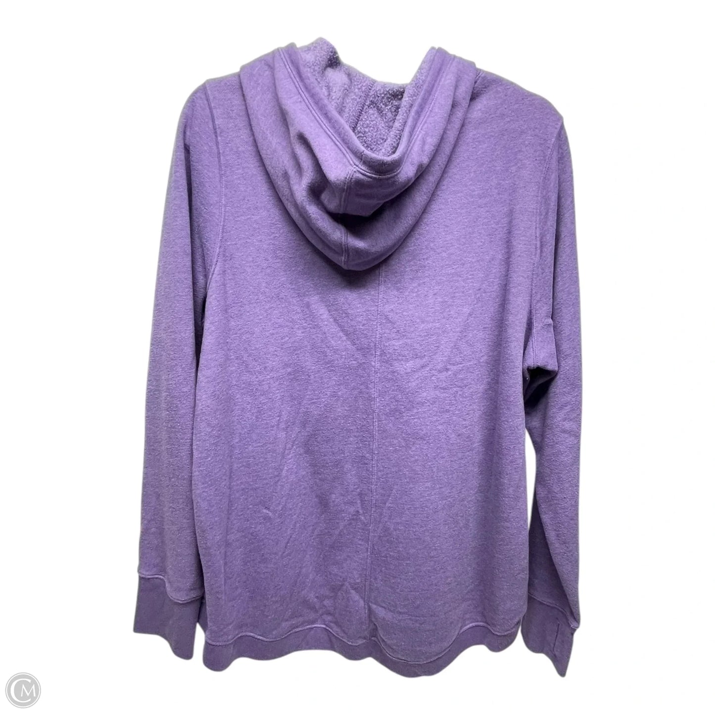 Sweatshirt Hoodie By Tek Gear In Purple, Size: Xl