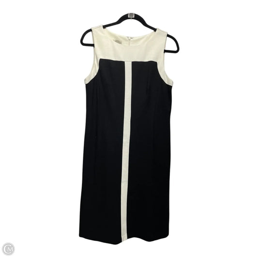 Dress Casual Short By Talbots In Black & Cream, Size: 6p