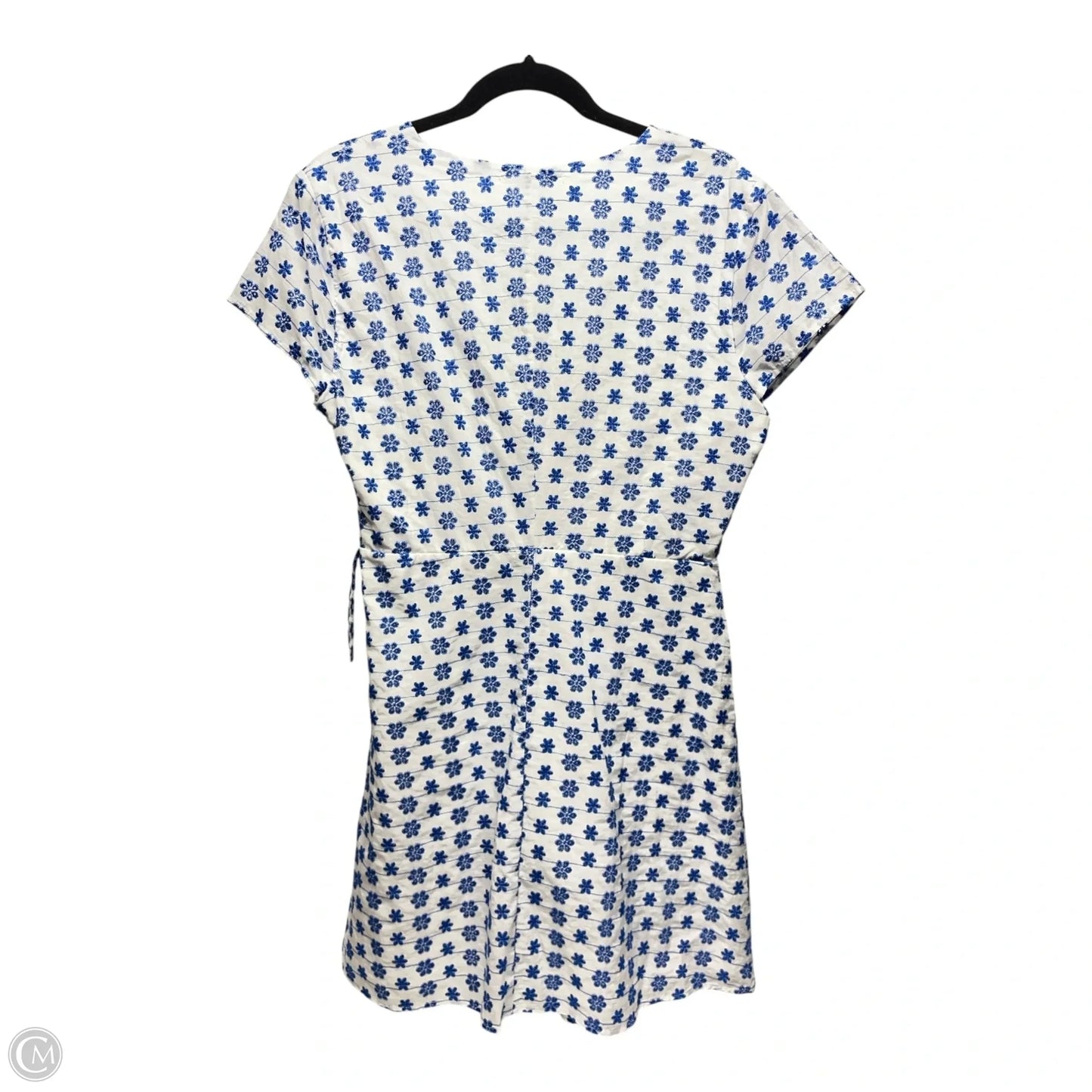 Dress Casual Short By Miami In Blue & White, Size: L