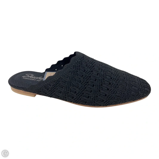Shoes Flats By Skechers In Black, Size: 7