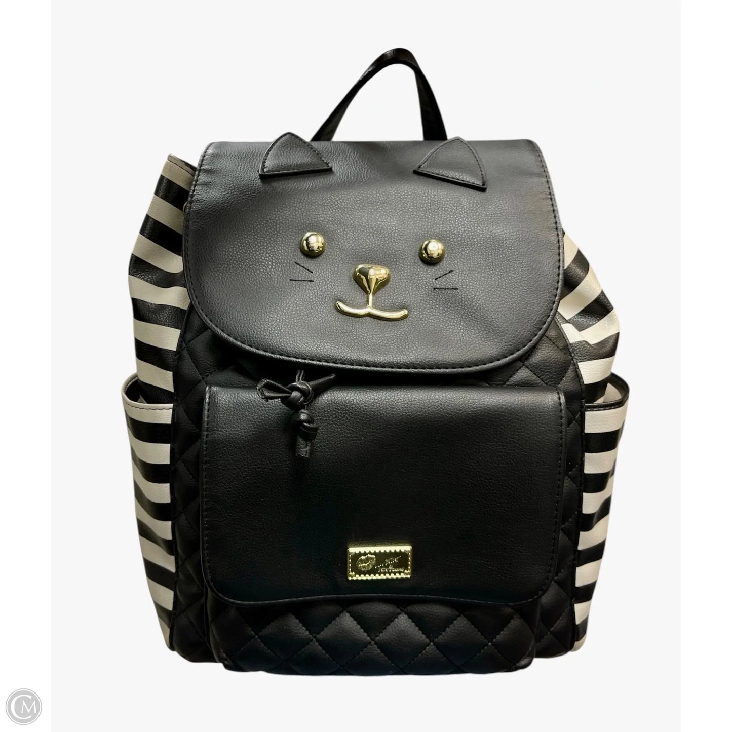 Backpack By Betsey Johnson, Size: Medium